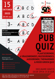 10. Poster Pubquiz