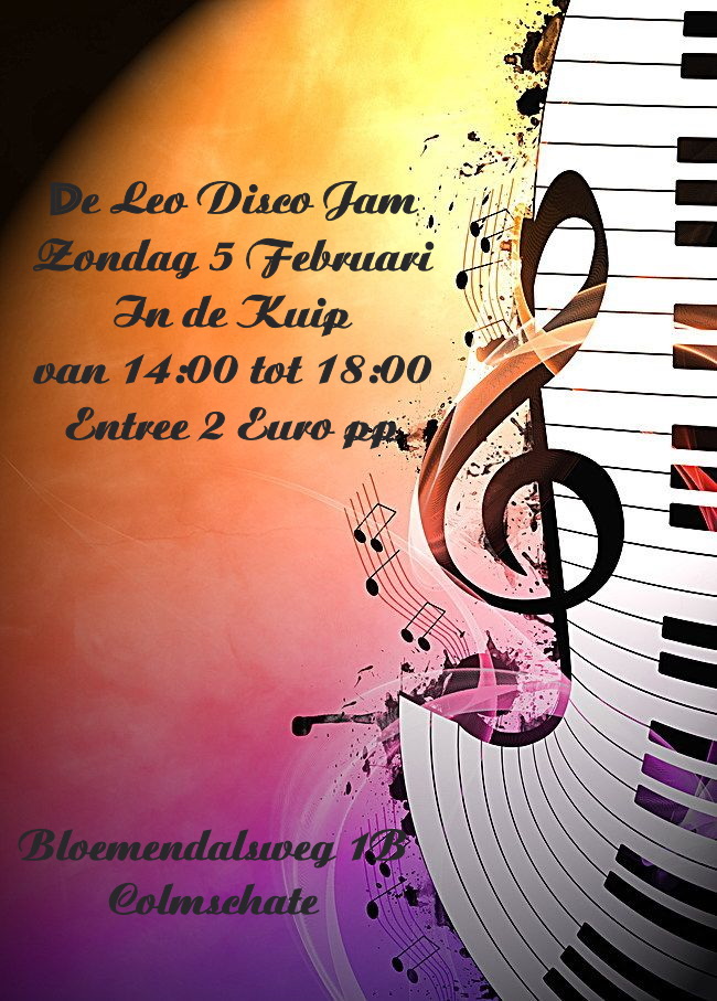 Leo Disco Jam Middag februari 2023