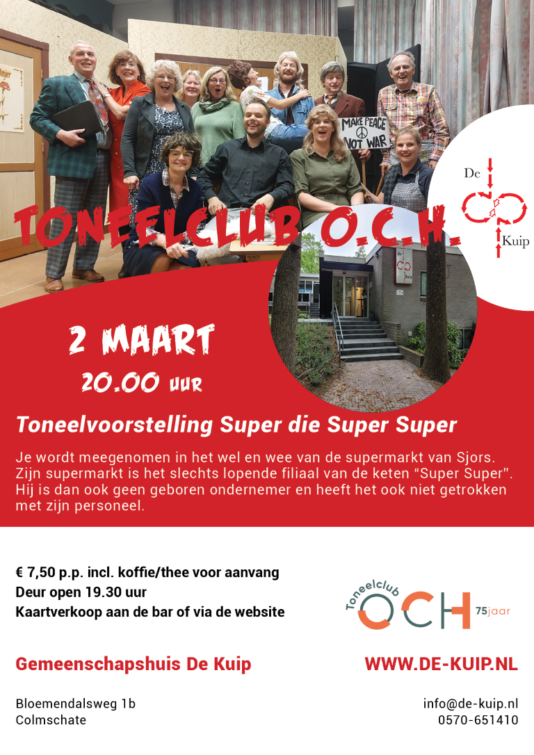 Poster Toneelclub OCH 2024 - web