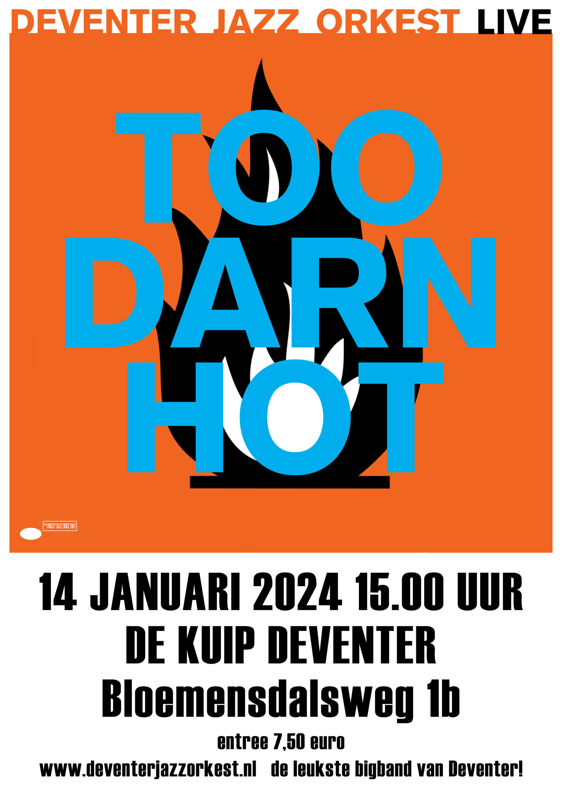 Deventer Jazz Orkest 14 januari 2024