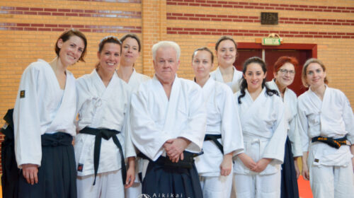 Aikido training voor beginners