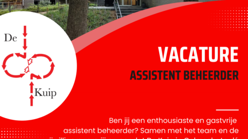 Kom ons team versterken als assistent beheerder