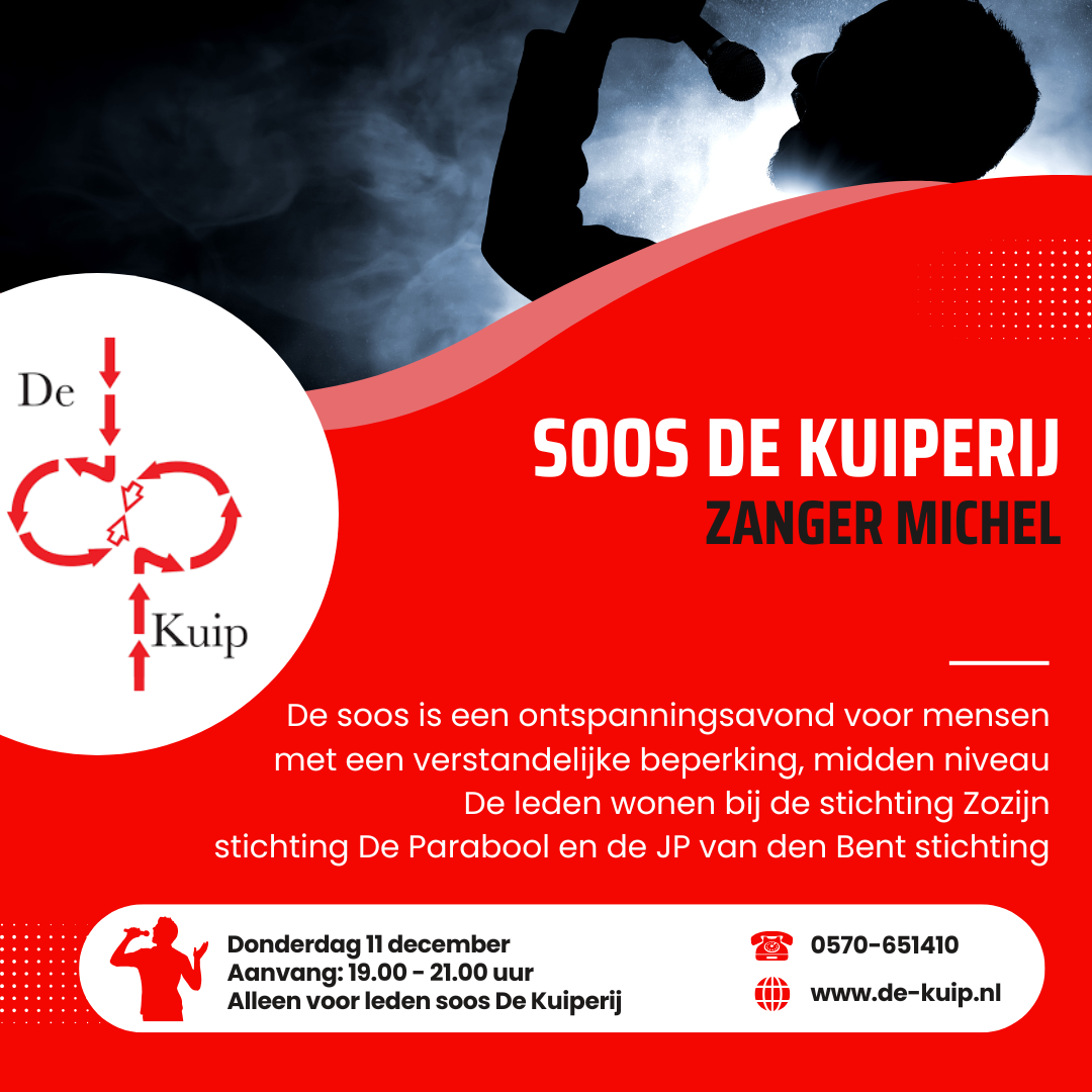 De Kuiperij zanger Michel 11 december 2025