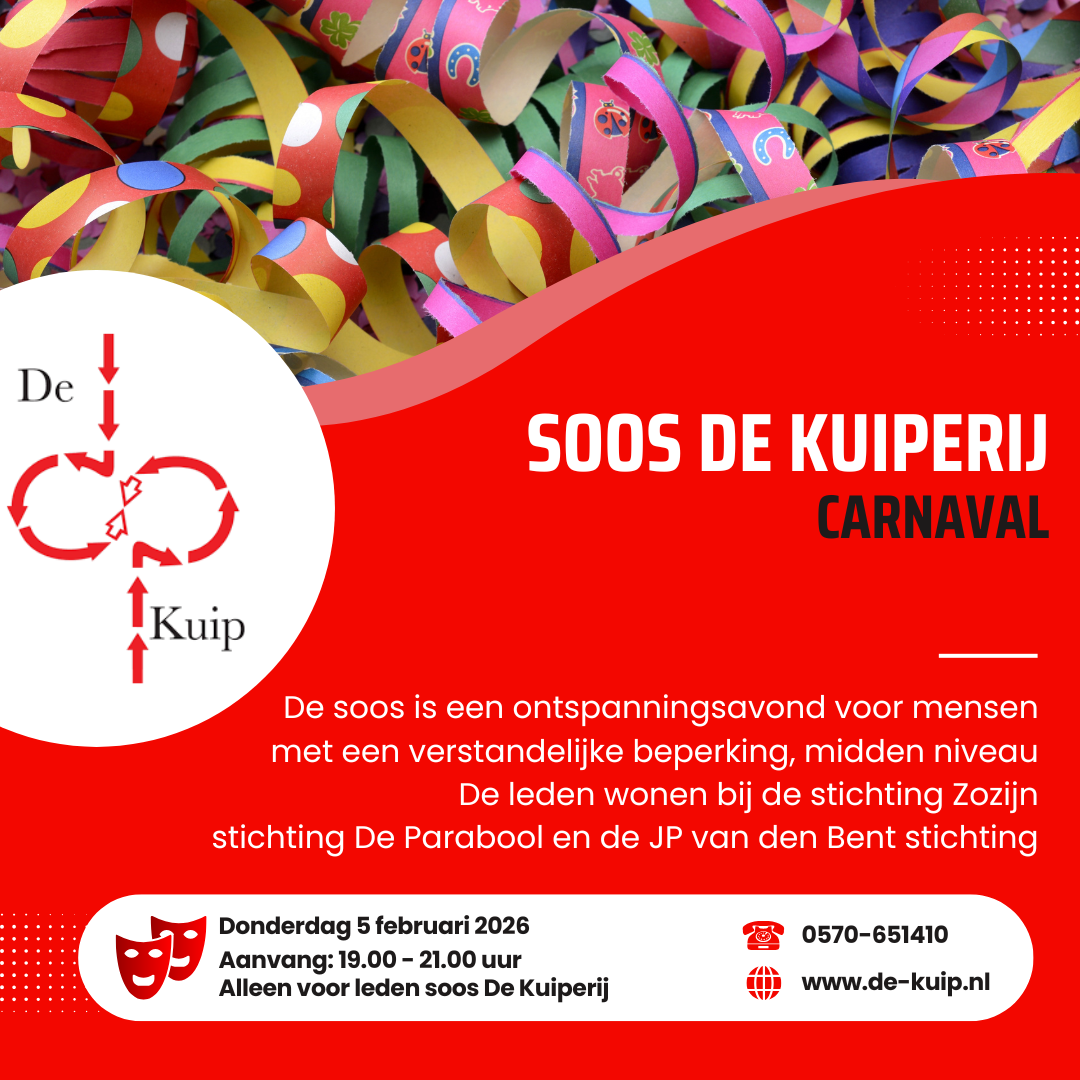De Kuiperij Carnaval 5 februari 2026
