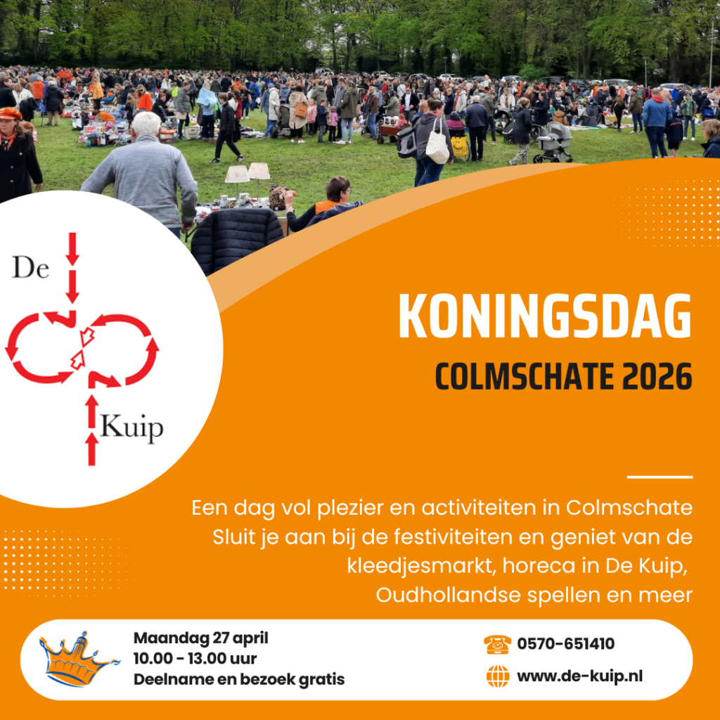 Banner Koningsdag Colmschate 2026