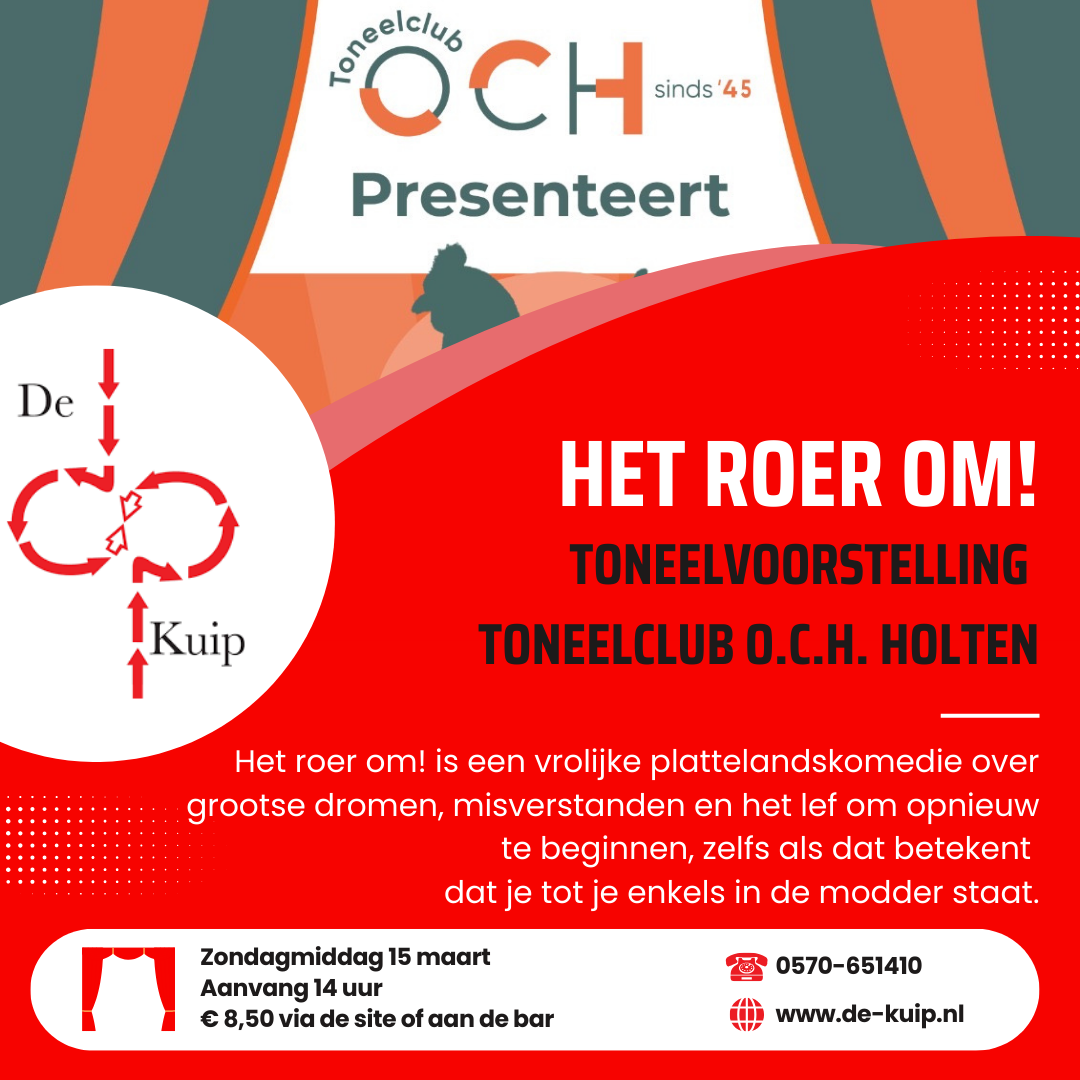 Banner Toneelclub OCH 2026