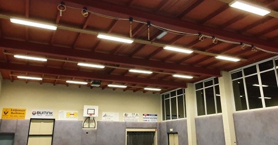 Sporthal LED verlichting