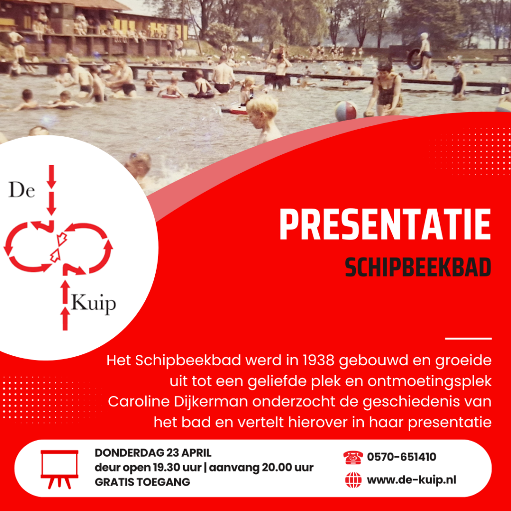 Banner presentatie Schipbeekbad