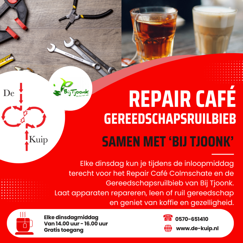 Banner repair café 2026